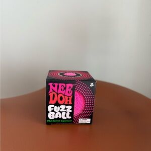 Nee Doh Fuzz Ball - Pink Velvet Squeeze